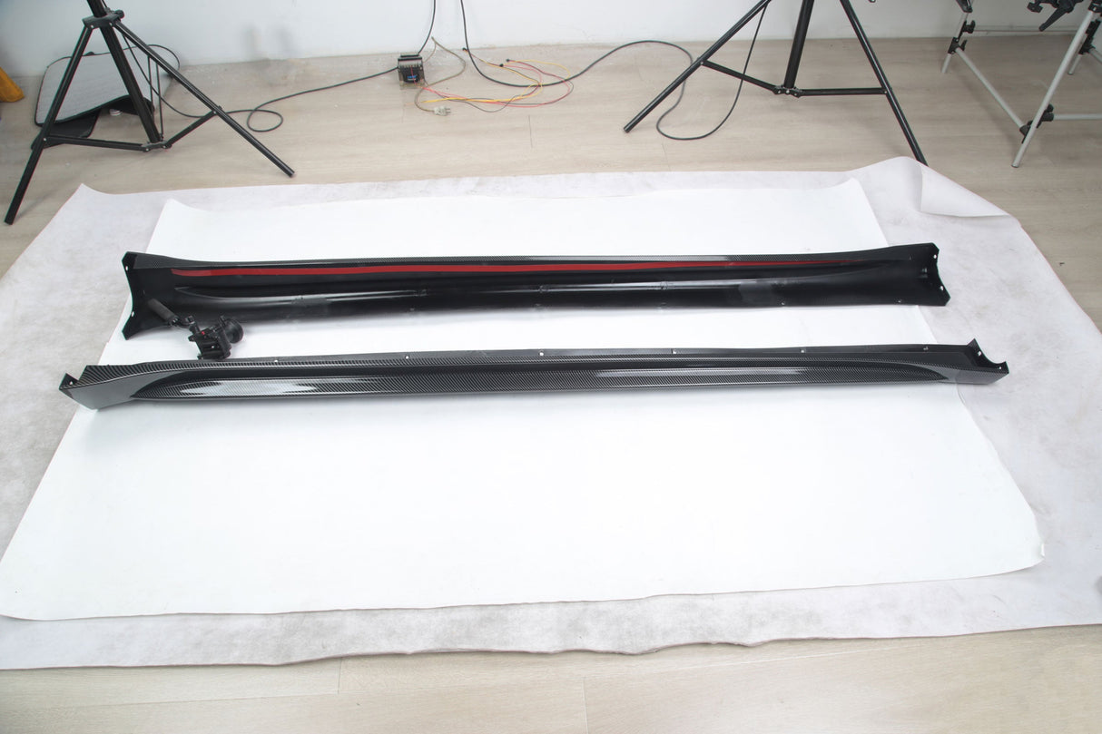 (Patented ABS) For 20-24 Tesla Model Y Side Skirt Extension Splitter Lip