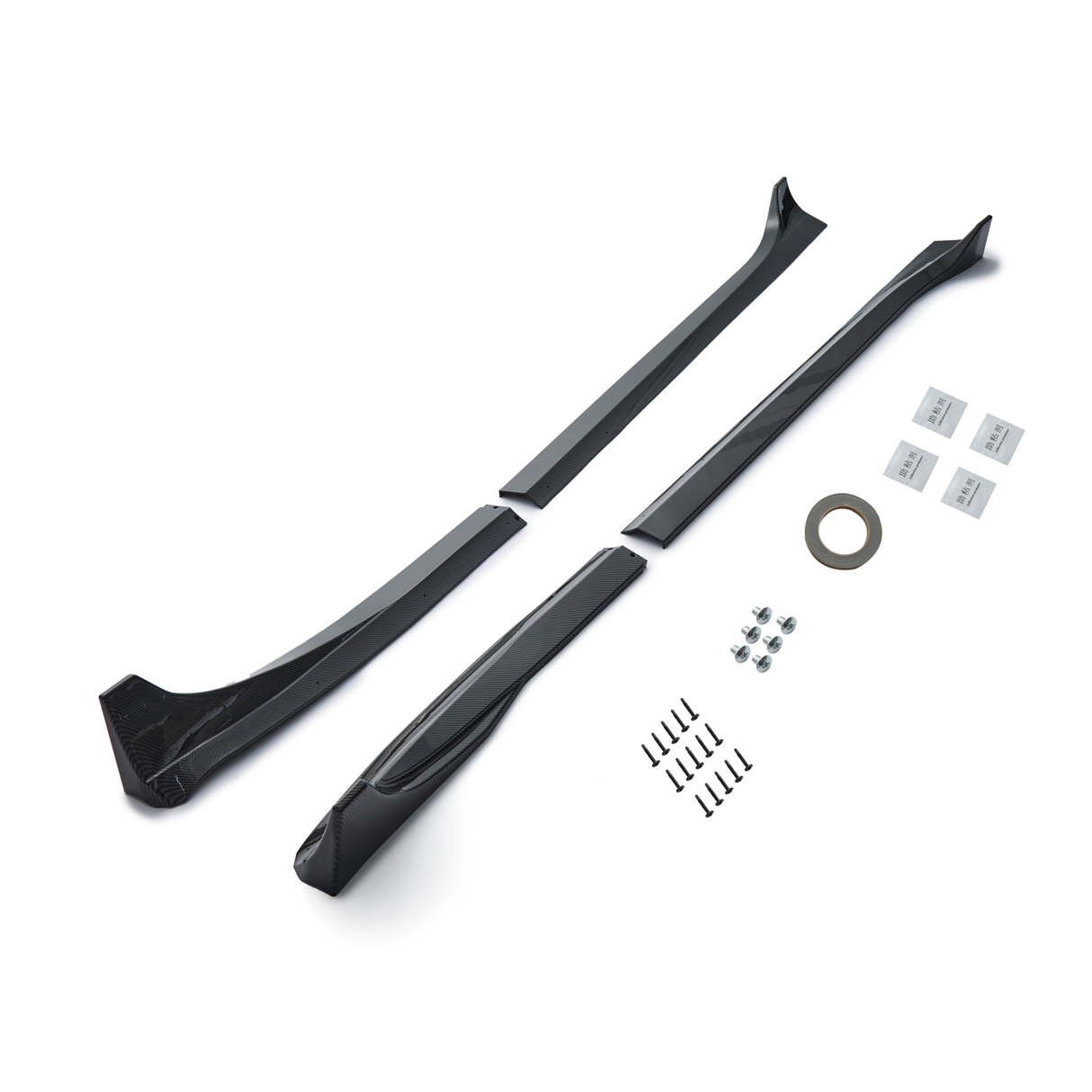 (Patented ABS) For 17-23 Tesla Model 3 Side Skirts Fit