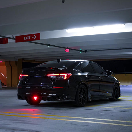 (Patented ABS) For 22-25 Honda Civic Sedan Rear Diffuser LED