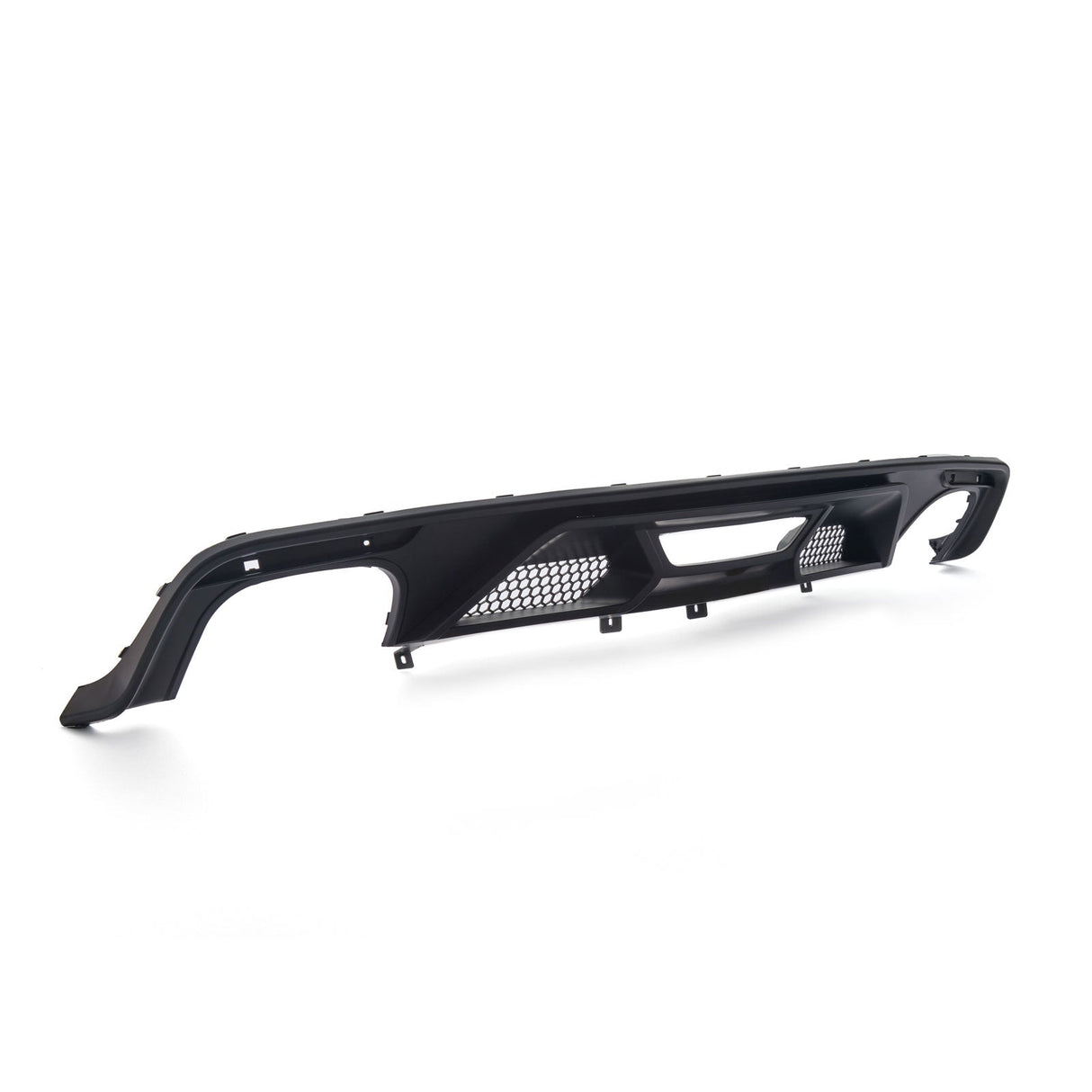 (Patented ABS) For 15-17 Ford Mustang GT350 GT500 Style Rear Diffuser Dual/Quad Exhaust