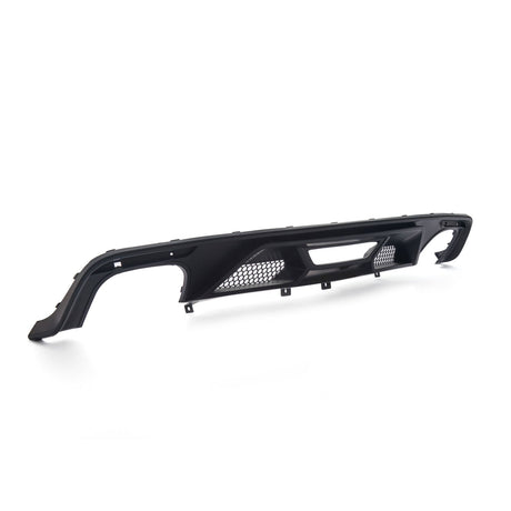 (Patented ABS) For 15-17 Ford Mustang GT350 GT500 Style Rear Diffuser Dual/Quad Exhaust