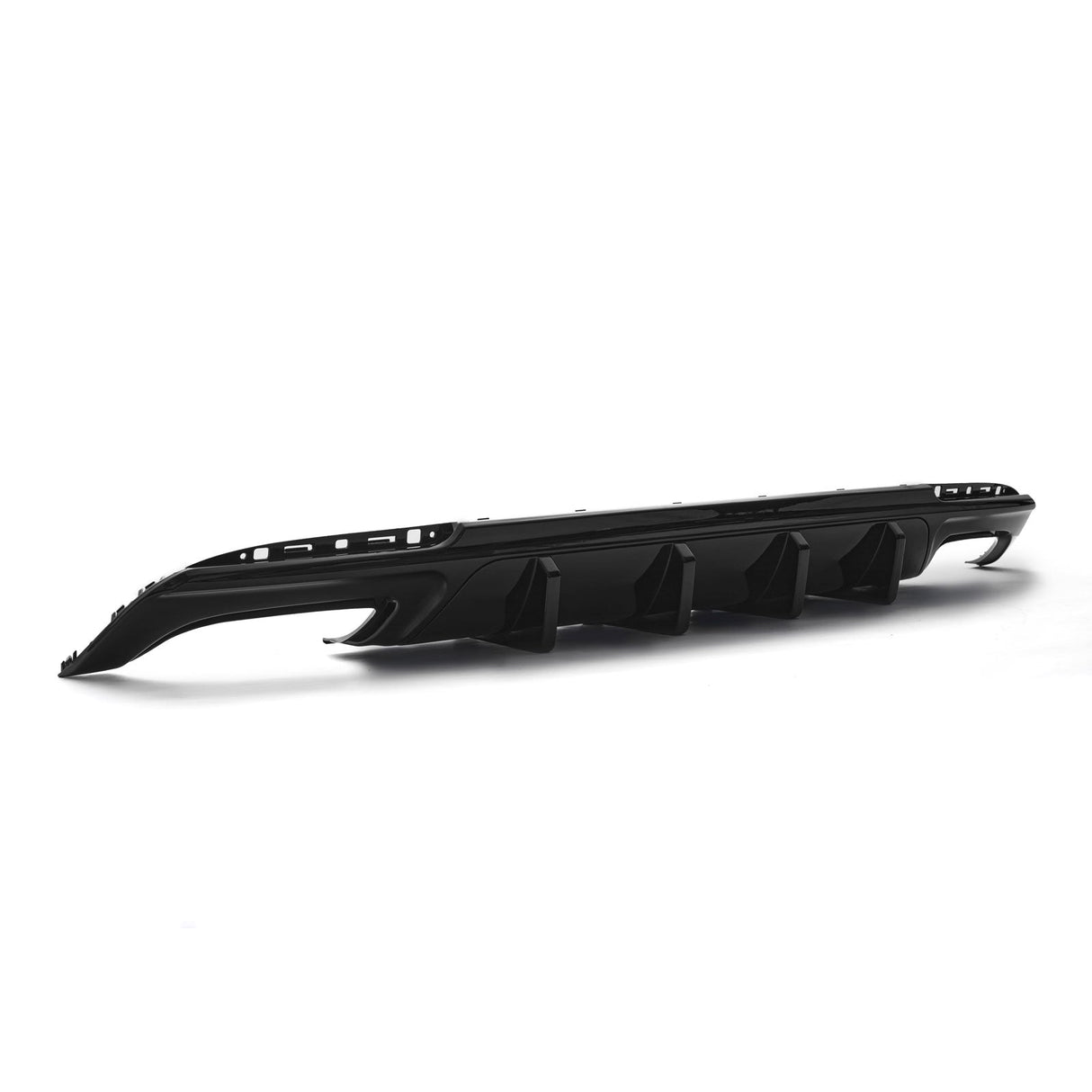 (Patented ABS) For 15-23 Chrysler 300 Rear Bumper Diffuser Rectangle Exhaust