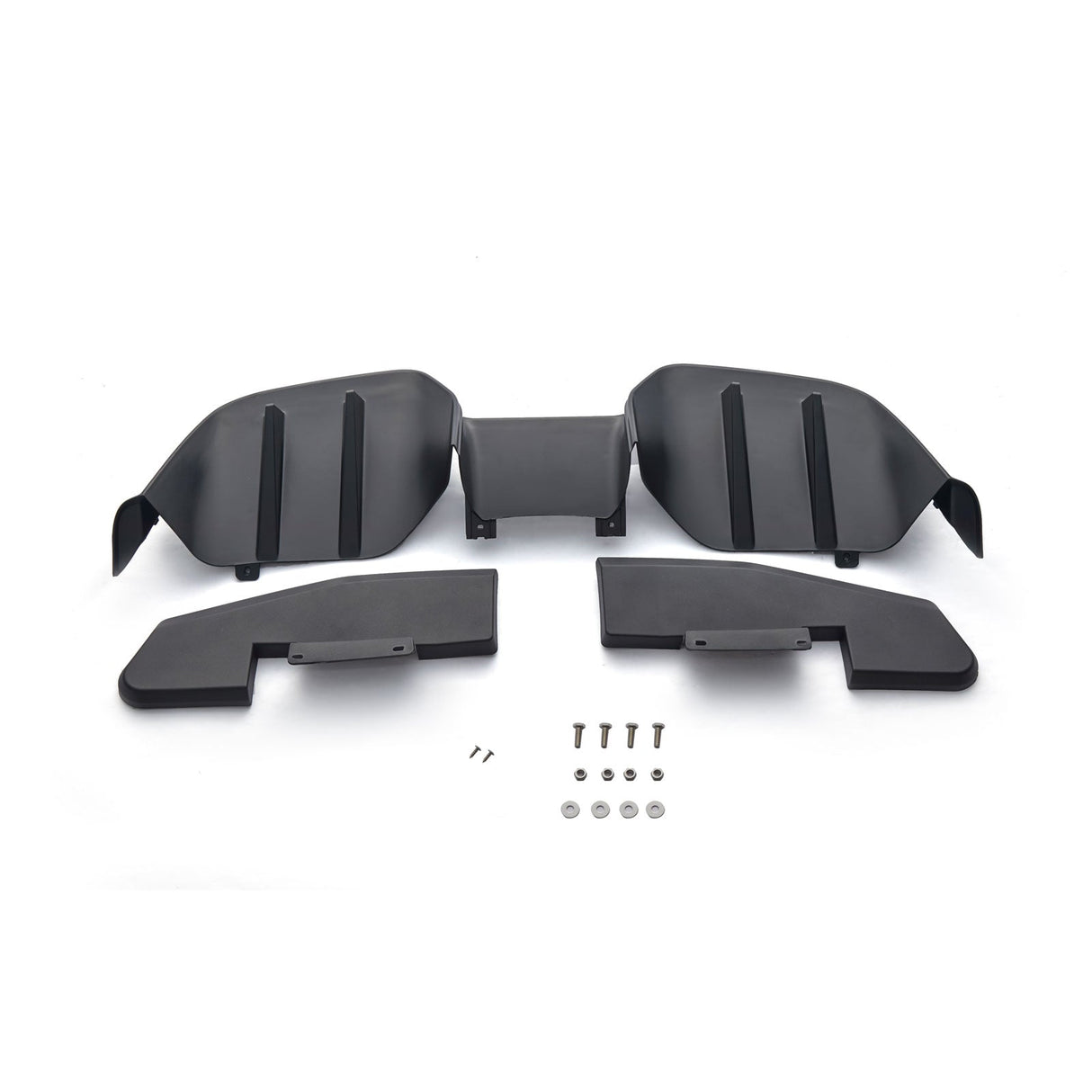 (Patented ABS) For 15-17 Ford Mustang Rear Bumper Diffuser Kit