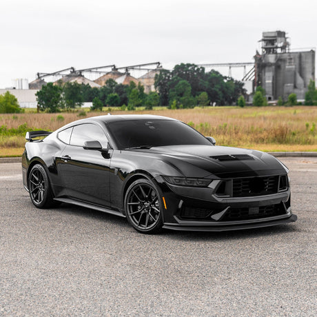 (Patented ABS) For 24-25 Ford Mustang Front Bumper Lip Splitter 3PCS