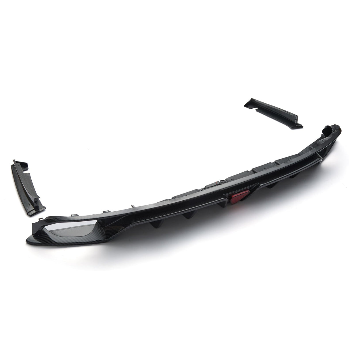 (Patented ABS) For 18-22 Accord Upgrade Rear Bumper Diffuser W/LED
