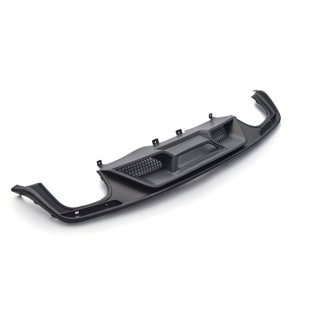 (Patented ABS) For 15-17 Ford Mustang GT350 GT500 Style Rear Diffuser Dual/Quad Exhaust