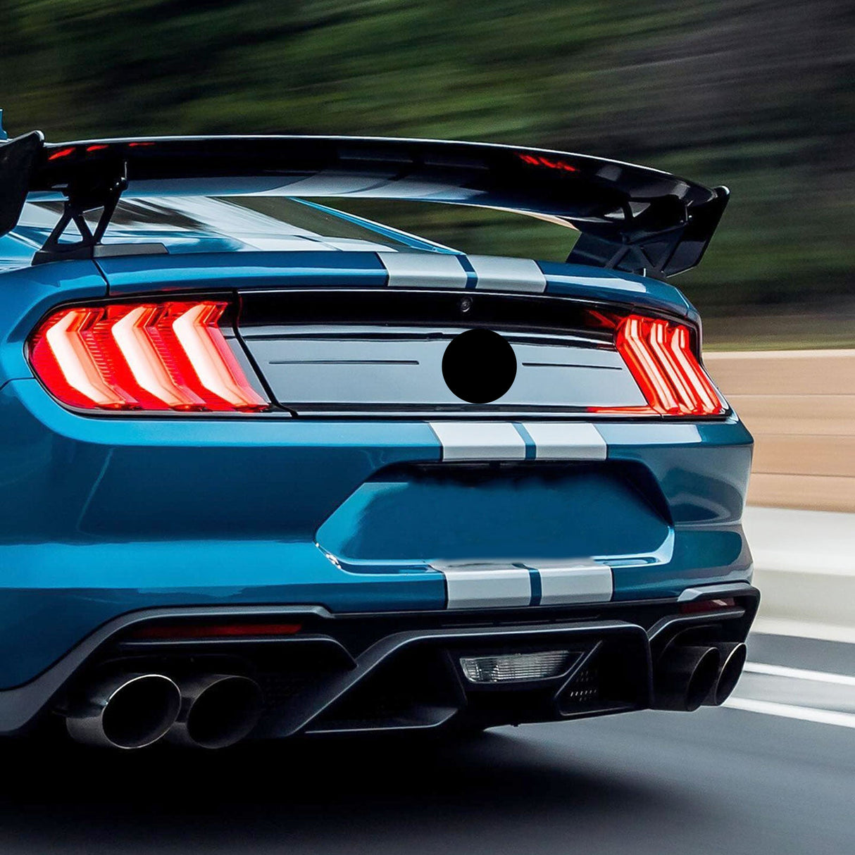 (Patented ABS) For 15-23 Ford Mustang Stand Up Trunk Spoiler Wing GT500 Style