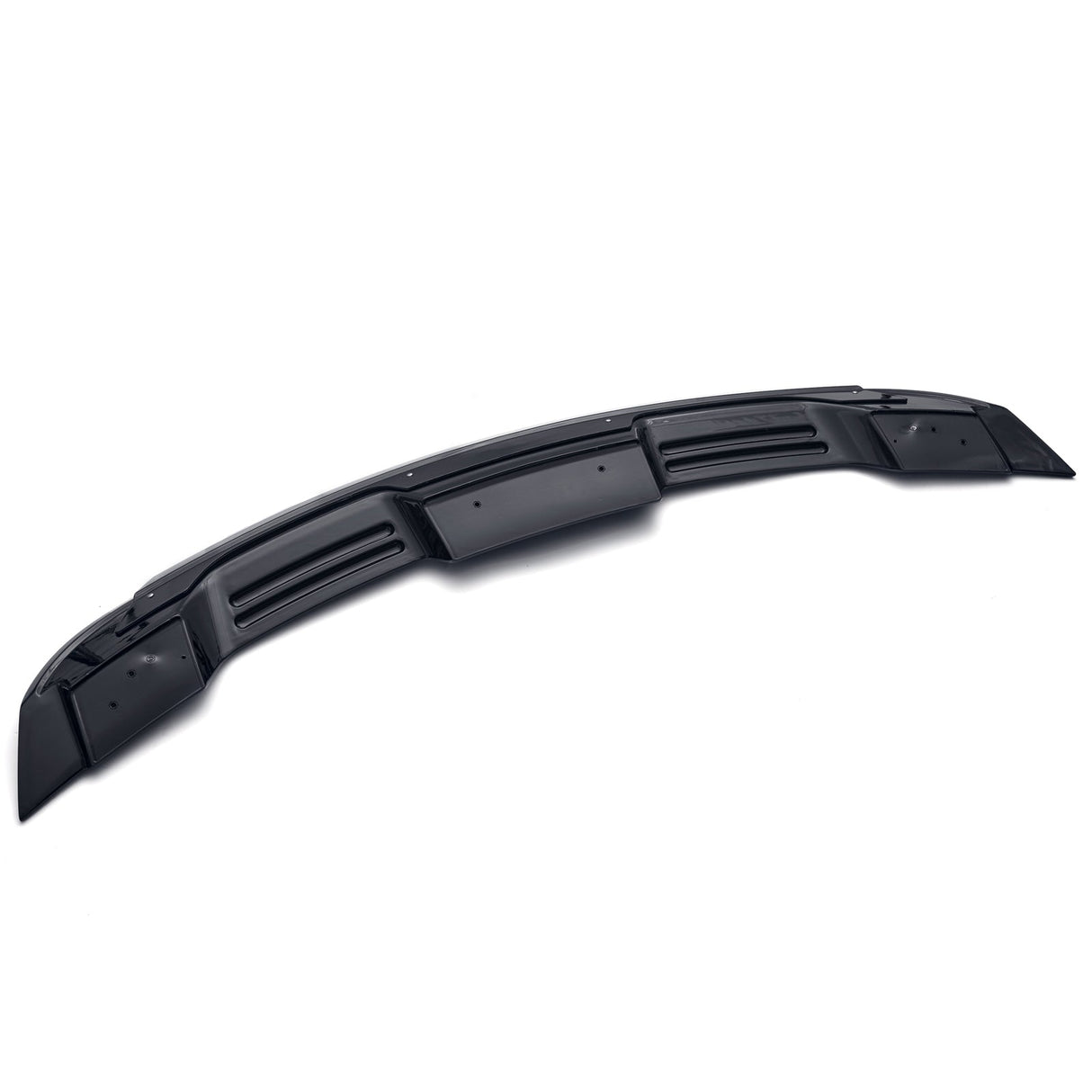 (Patented ABS) For 15-23 Ford Mustang Rear Spoiler W/ Smoke Gurney Flap Wicker Bill GT500 Style