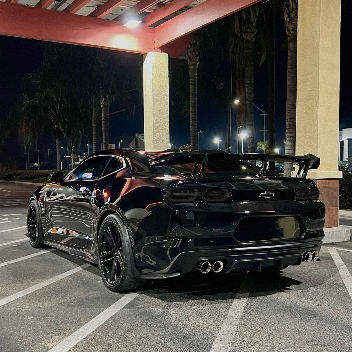 (Patented ABS) For 16-24 Chevy Camaro LT SS RS Rear Diffuser