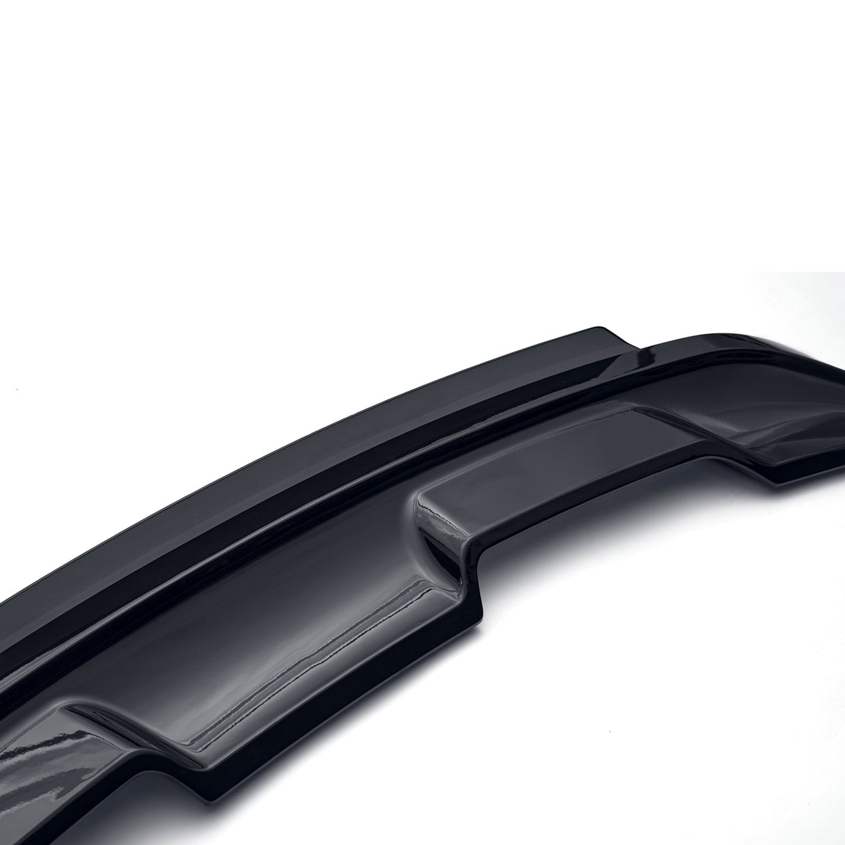 (Patented ABS) For 15-23 Ford Mustang Rear Spoiler W/ Smoke Gurney Flap Wicker Bill GT500 Style