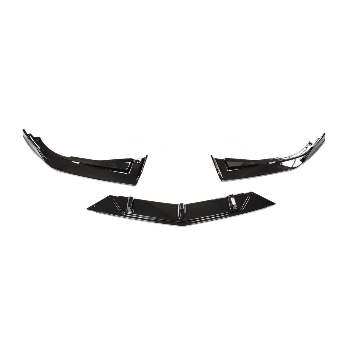 (Patented ABS) For 18-20 Accord Front Bumper Lip Splitter 3pcs