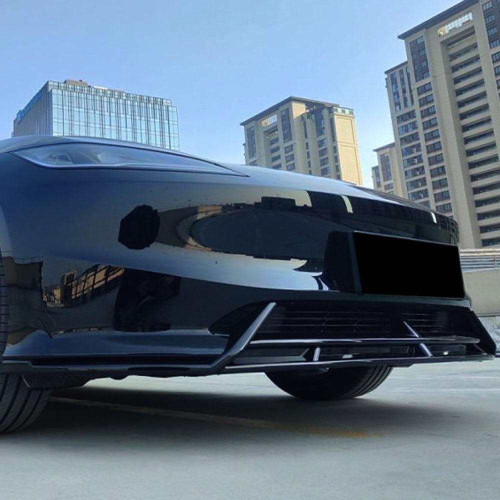 (Patented ABS) For 2024+ Tesla Model 3 Front Bumper Lip Splitter