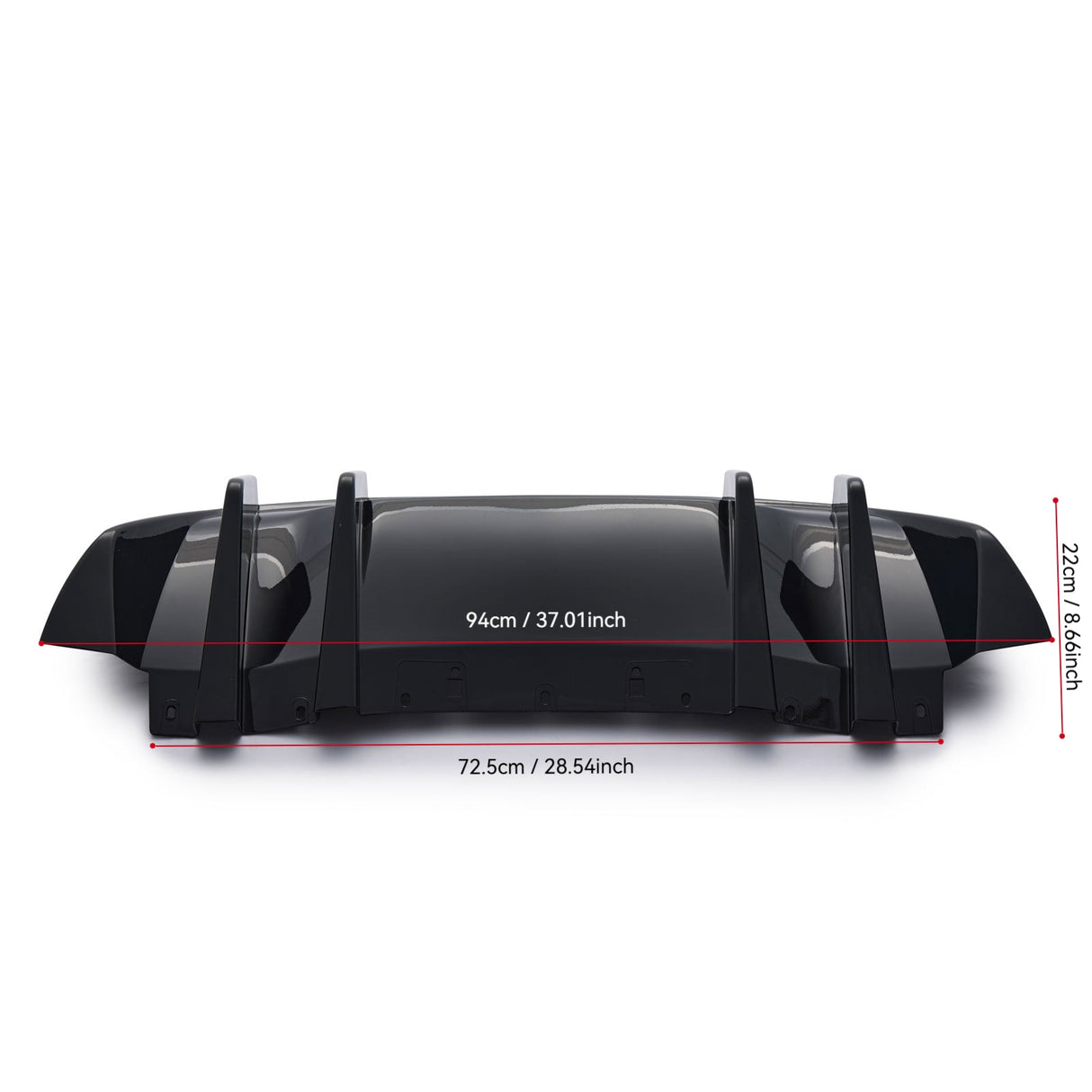 (Patented ABS) For 24-25 Ford Mustang Rear Bumper Diffuser B Style