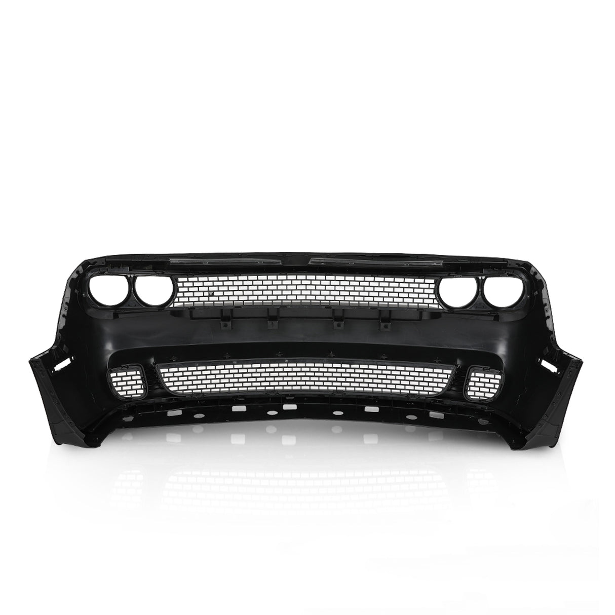 (Patented ABS) For 2015-2023 Dodge Challenger Full Front Bumper Cover Grille Lip Hellcat Style
