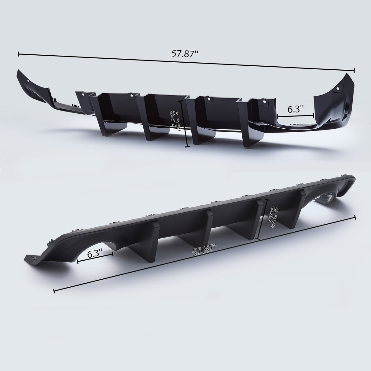 (Patented ABS) For 20-23 Dodge Charger Widebody Rear Diffuser