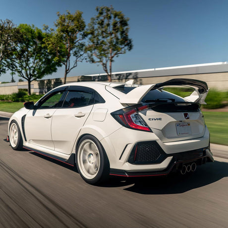 (Patented ABS) For 16-21 Honda Civic Hatchback 5Dr Rear Trunk Spoiler Wing R Style