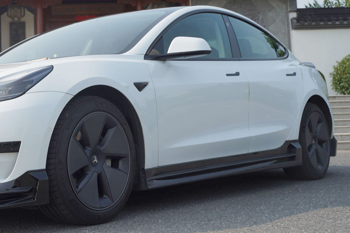 (Patented ABS) For 17-23 Tesla Model 3 Side Skirts