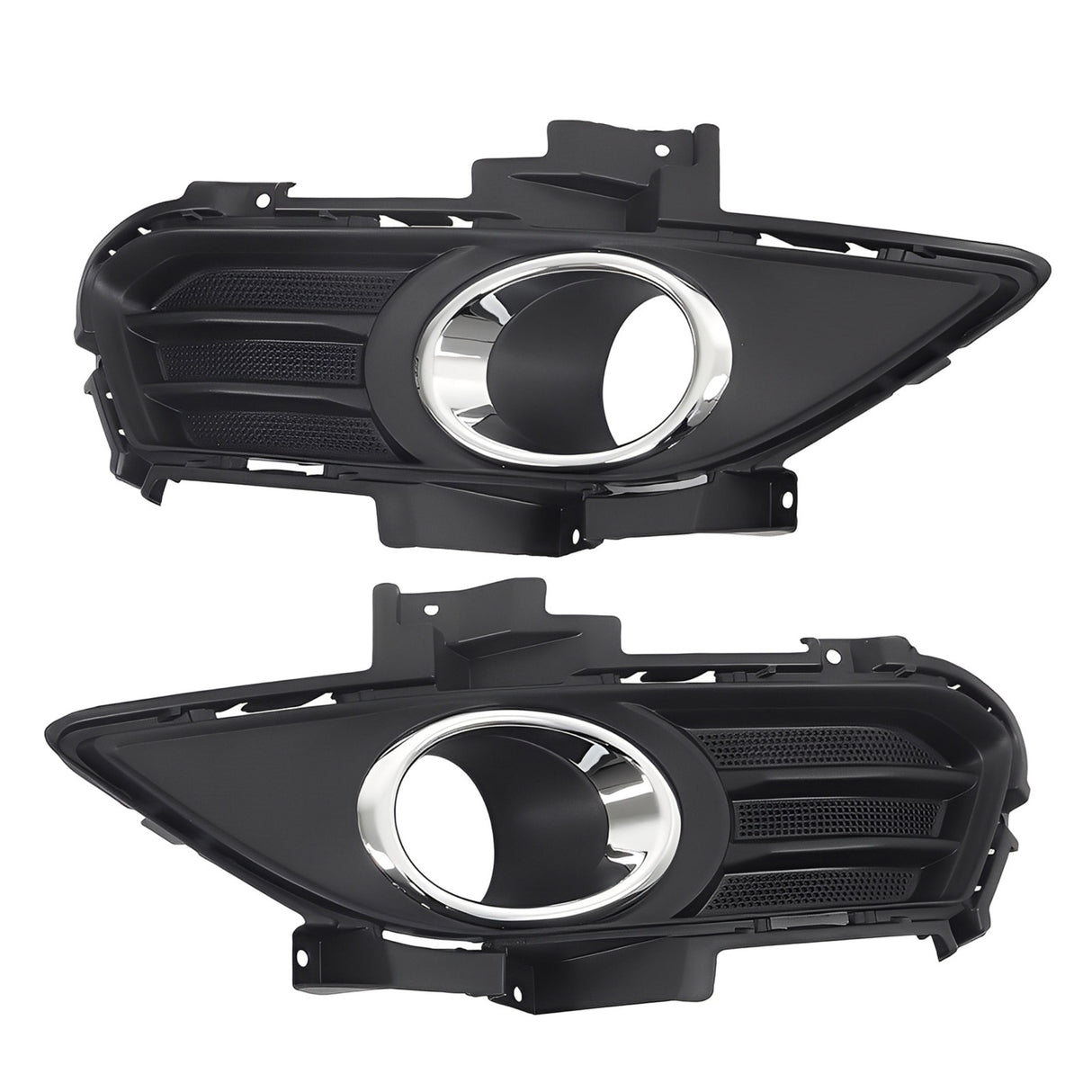 (Patented ABS) Front Bumper Cover & Grill W/ Fog Light Covers For 2013-2016 Ford Fusion