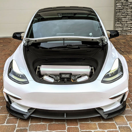(Patented ABS) For 17-23 Tesla Model 3 Front Bumper Lip Splitter