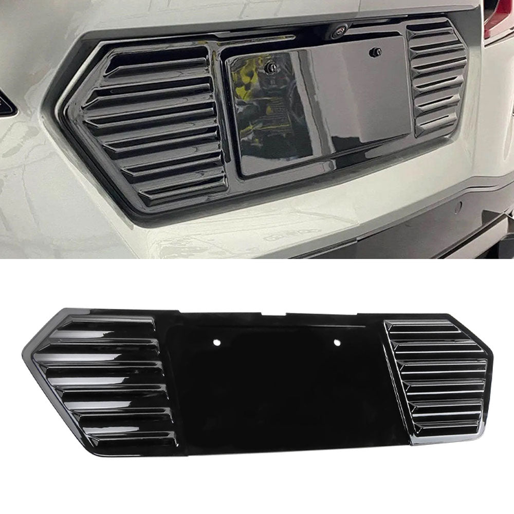 (Patented ABS) For 20-25 Corvette C8 License Plate Frame