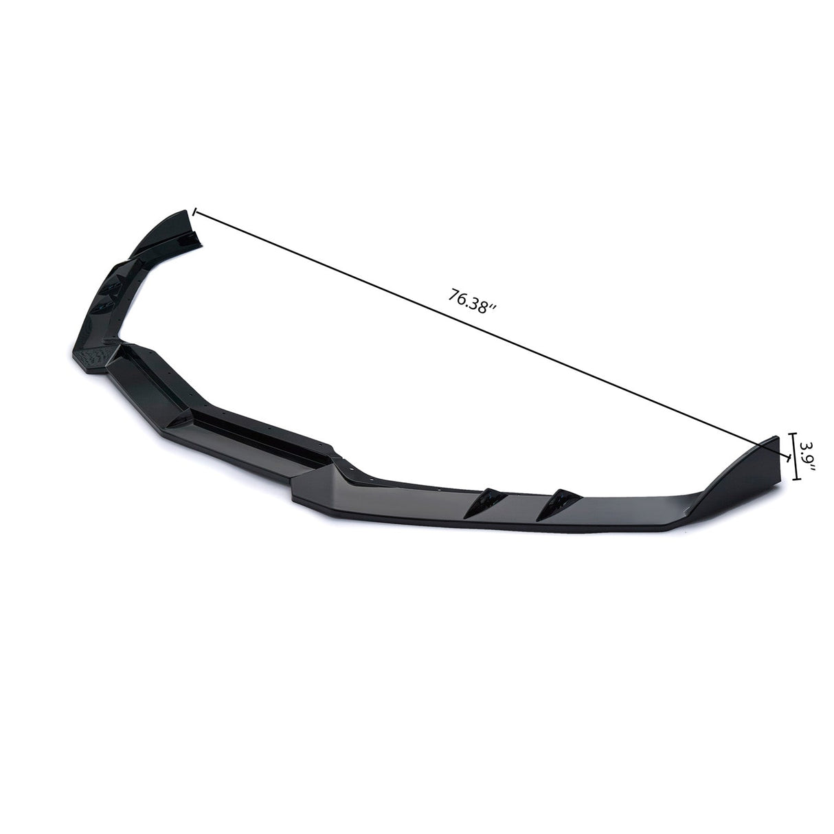 (Patented ABS) For 20-25 Chevrolet Corvette C8 Front Bumper Lip Splitter