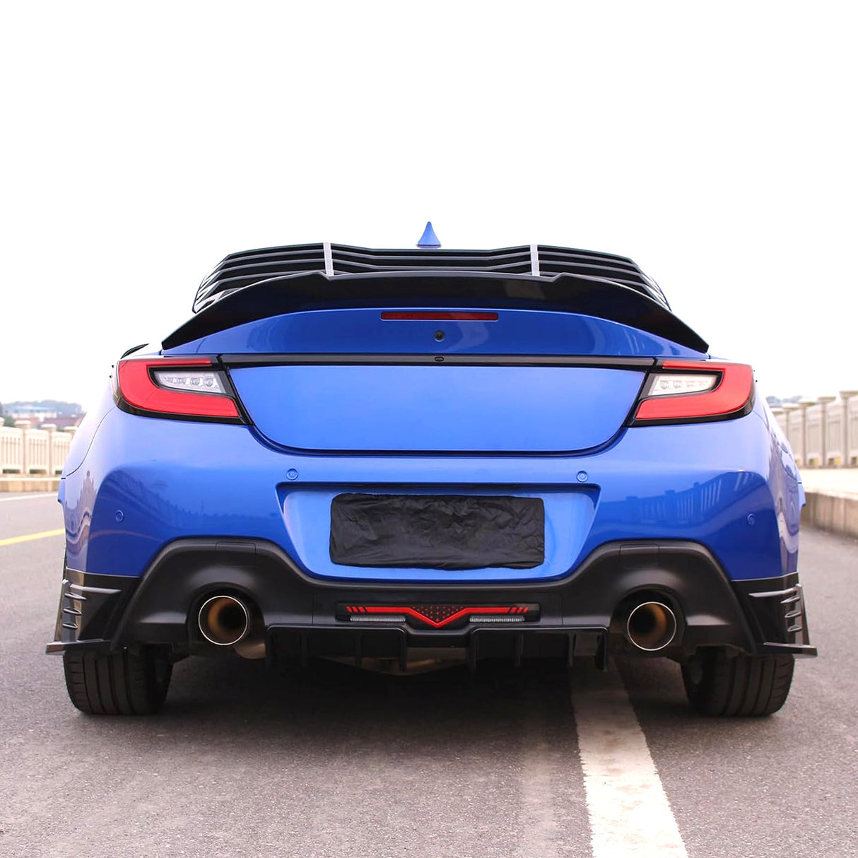 (Patented ABS) For 22-24 Subaru BRZ TOYOTA GR 86 Rear Trunk Spoiler Wing V Style