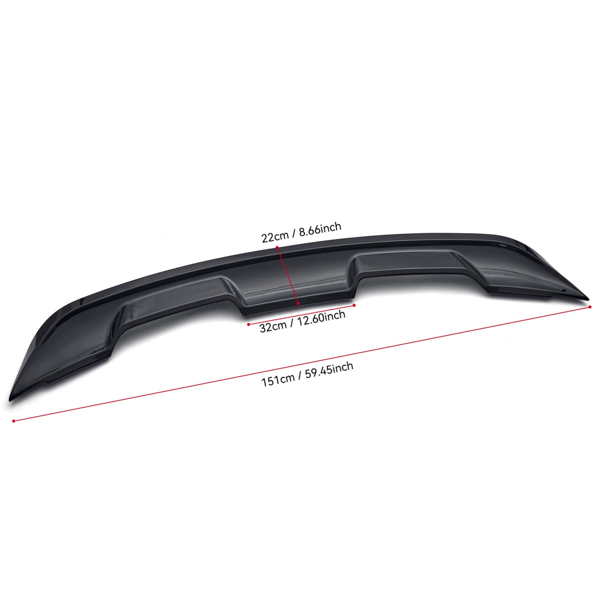 (Patented ABS) For 15-24 Ford Mustang GT500 GT350 Rear Trunk Spoiler Wing