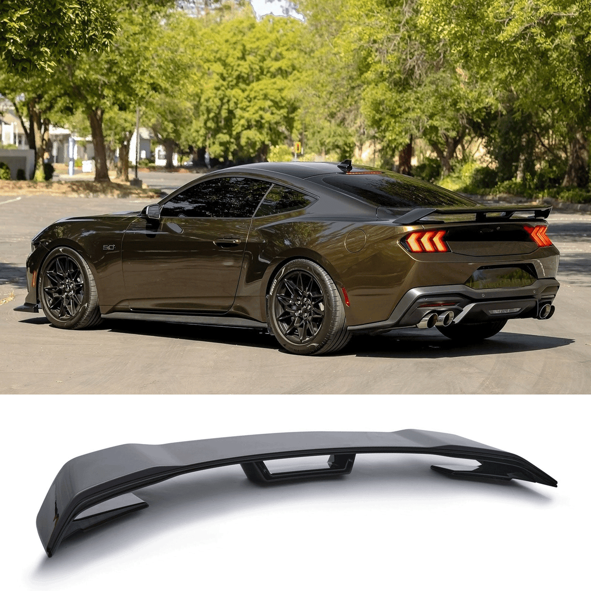 (Patented ABS) For 24-25 Ford Mustang Rear Spoiler