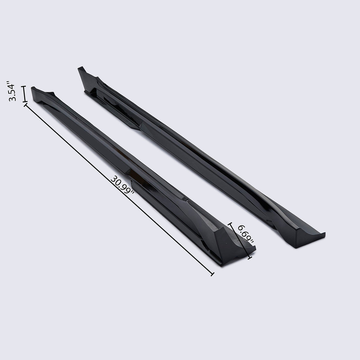 (Patented ABS) For 24+ Tesla Model 3 Side Skirts