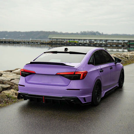 (Patented ABS) For 22-25 Civic Sedan HighKick Duckbill Trunk Spoiler