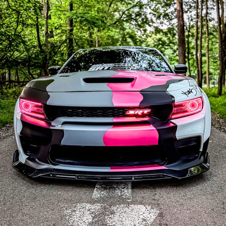 (Patented ABS) For 20-23 Dodge Charger Widebody Front Bumper Lip Splitter