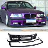(Patented ABS) For 92-99 BMW E36 3 Series M3 Style Replacement Front Bumper Body Kit w/ Grille