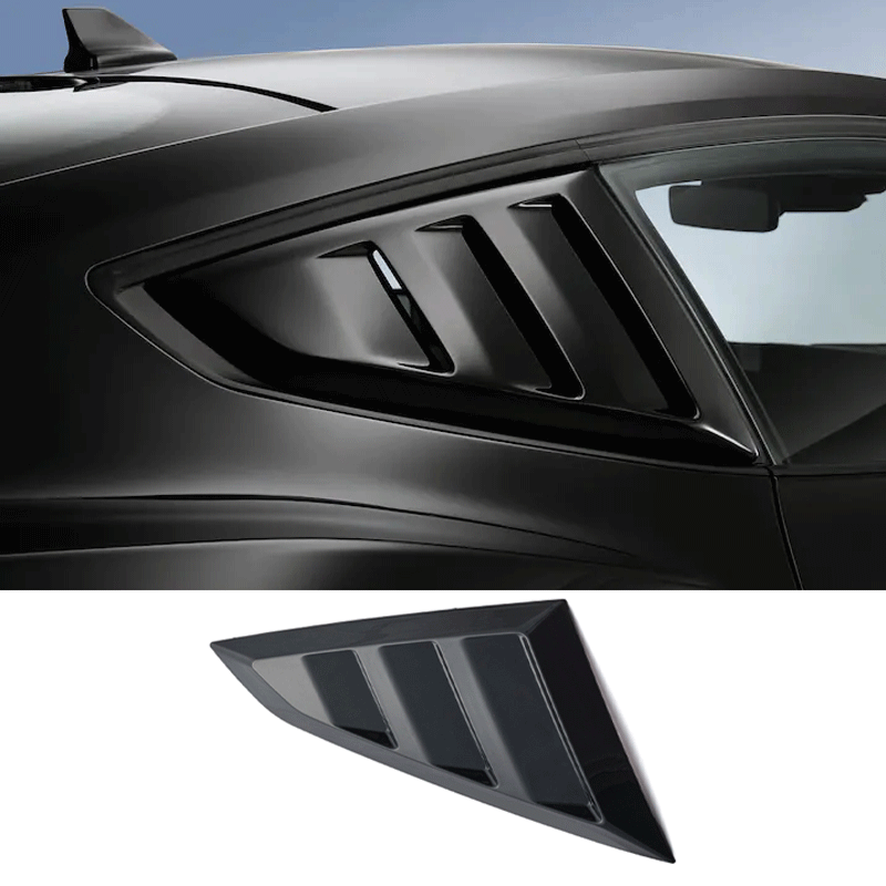 (Patented ABS) For 24-25 Mustang Window Louvers