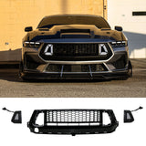 (Patented ABS) For 2024+ Ford Mustang EcoBoost/GT Front Grille W/ LED