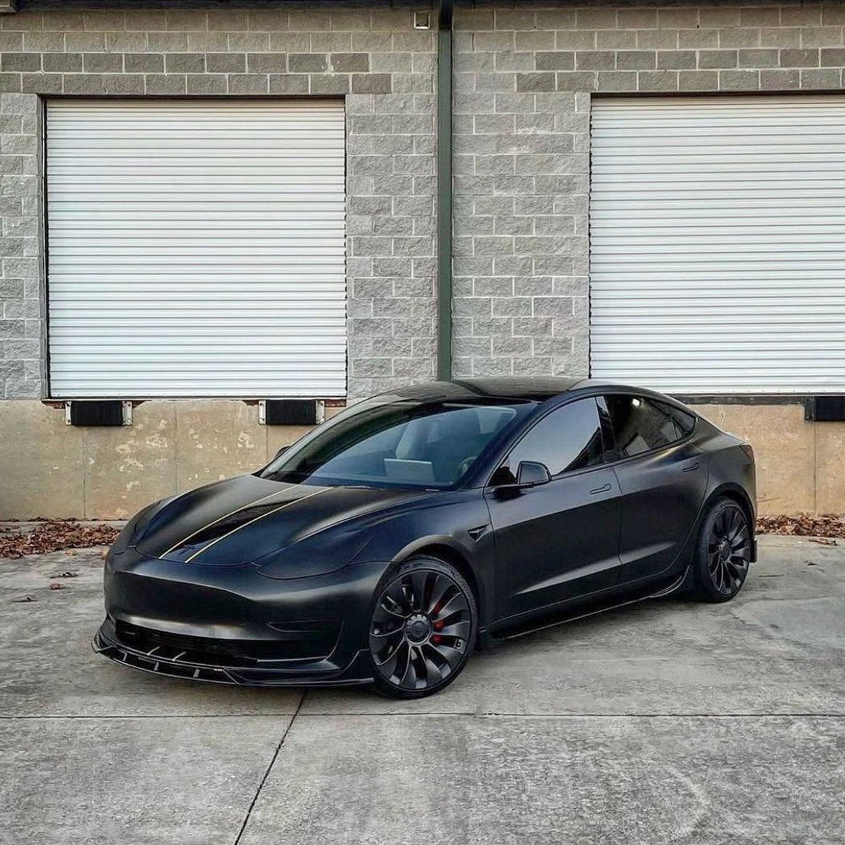 (Patented ABS) For 17-23 Tesla Model 3 Front Bumper Lip Splitter 4pcs