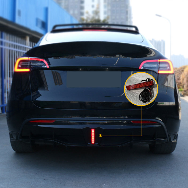 (Patented ABS) For 20-24 Tesla Model Y Rear Diffuser