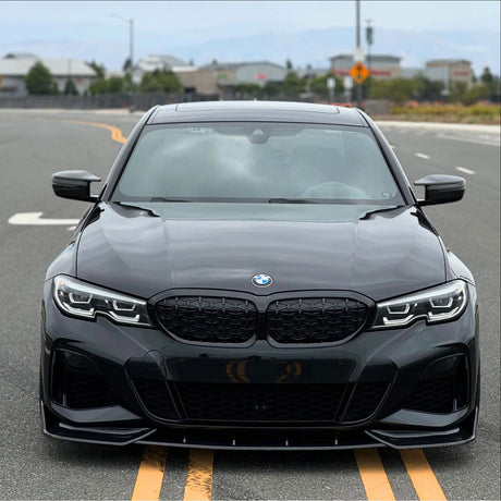 (Patented ABS) For 2019-2022 BMW G20 G28 3 Series M Sport Front Bumper 3pc Lip