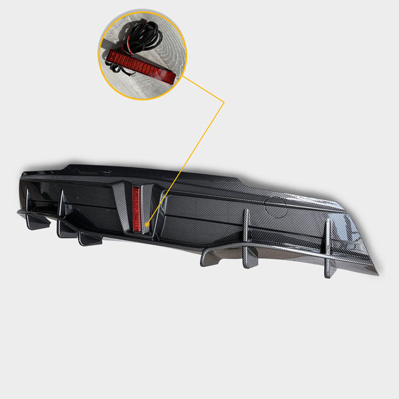 (Patented ABS) For 20-24 Tesla Model Y Rear Diffuser