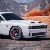 (Patented ABS) For 2015-2023 Dodge Challenger Full Front Bumper Cover Grille Lip Hellcat Style