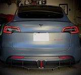 (Patented ABS) For 20-24 Tesla Model Y Rear Diffuser