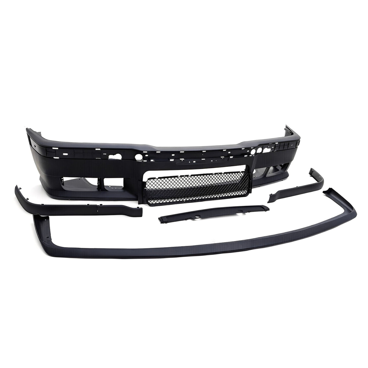 (Patented ABS) For 92-99 BMW E36 3 Series M3 Style Replacement Front Bumper Body Kit w/ Grille