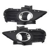 (Patented ABS) Front Bumper Cover & Grill W/ Fog Light Covers For 2013-2016 Ford Fusion