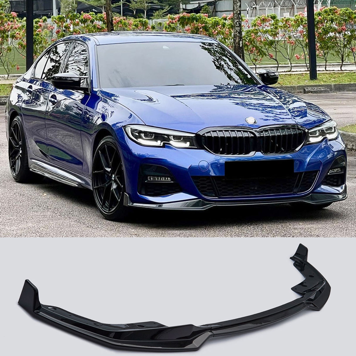 (Patented ABS) For 2019-2022 BMW 3-Series G20 G28 M Sport Front Bumper Lip