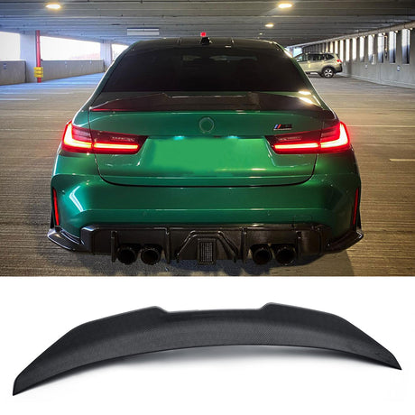 (Patented ABS) For 2019-2025 BMW G20 330i M340i G80 M3 Rear Spoiler PSM Style