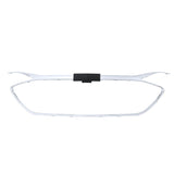 (Patented ABS) For 2019-2024 Chevy Malibu Front Bumper Cover Upper & Lower Grille Fog Light Set