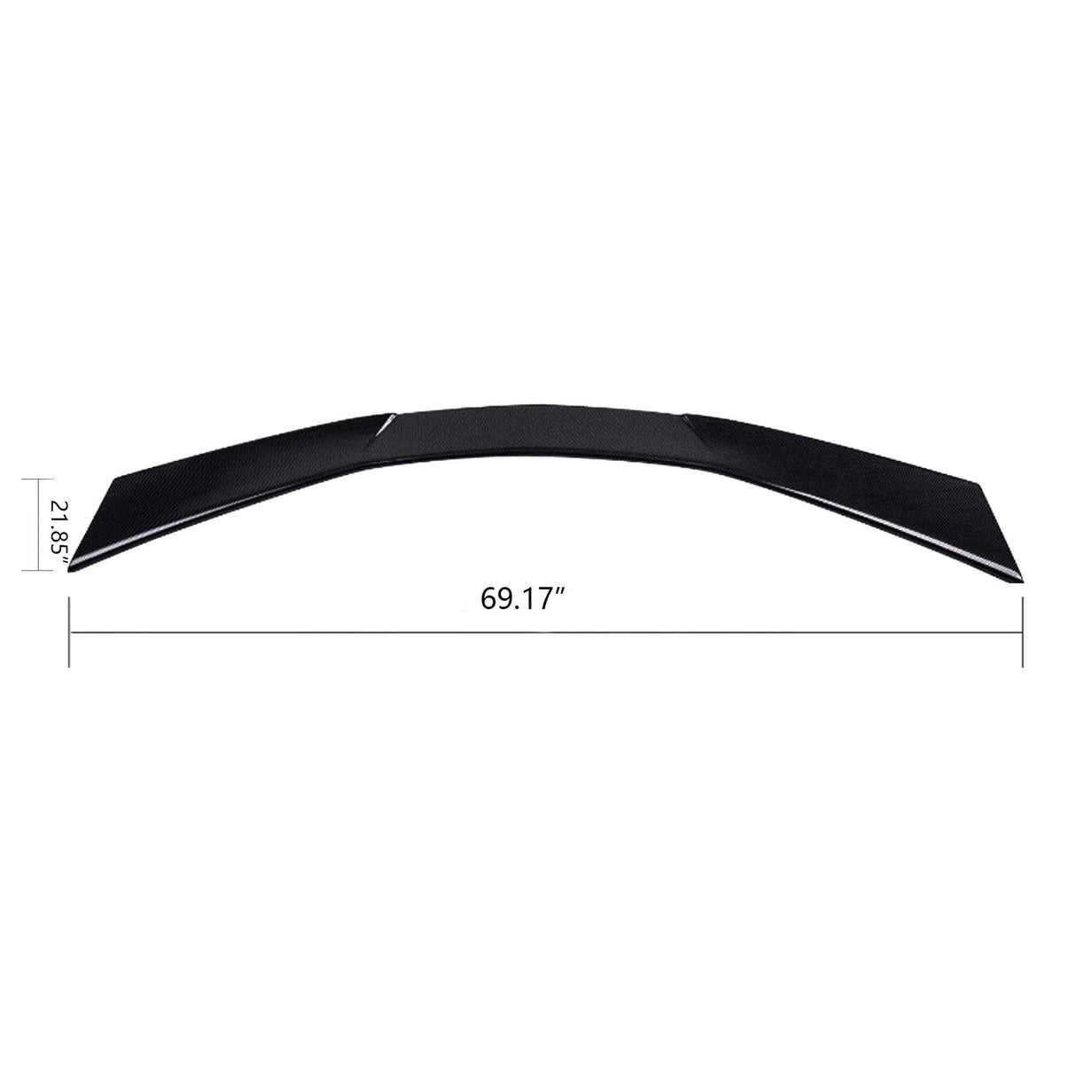 (Patented ABS) For 20-24 Chevrolet Corvette C8 Rear High Wing Spoiler