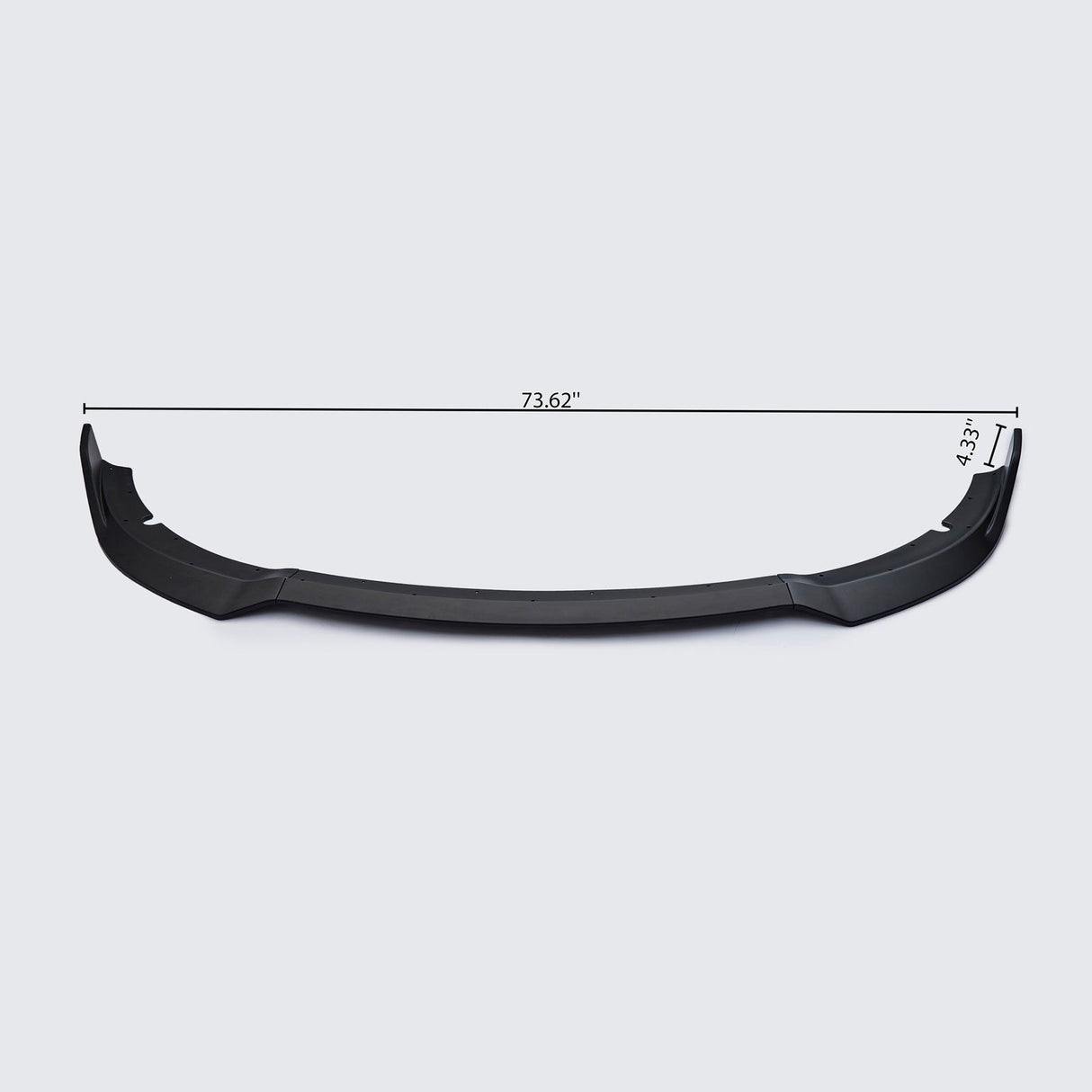 (Patented ABS) For 15-23 Dodge Charger SRT Front Bumper Lip Splitter 3PCS