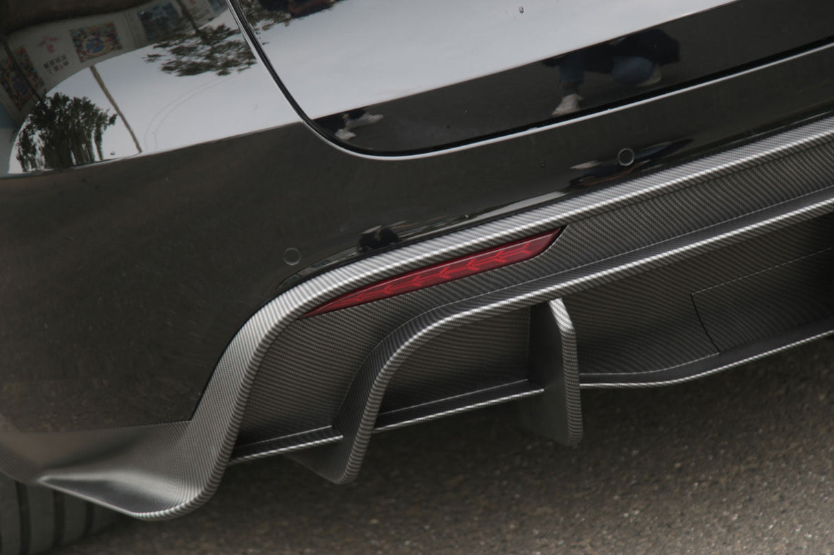 (Patented ABS) For 17-24 Tesla Model Y Upgrade Rear Diffuser