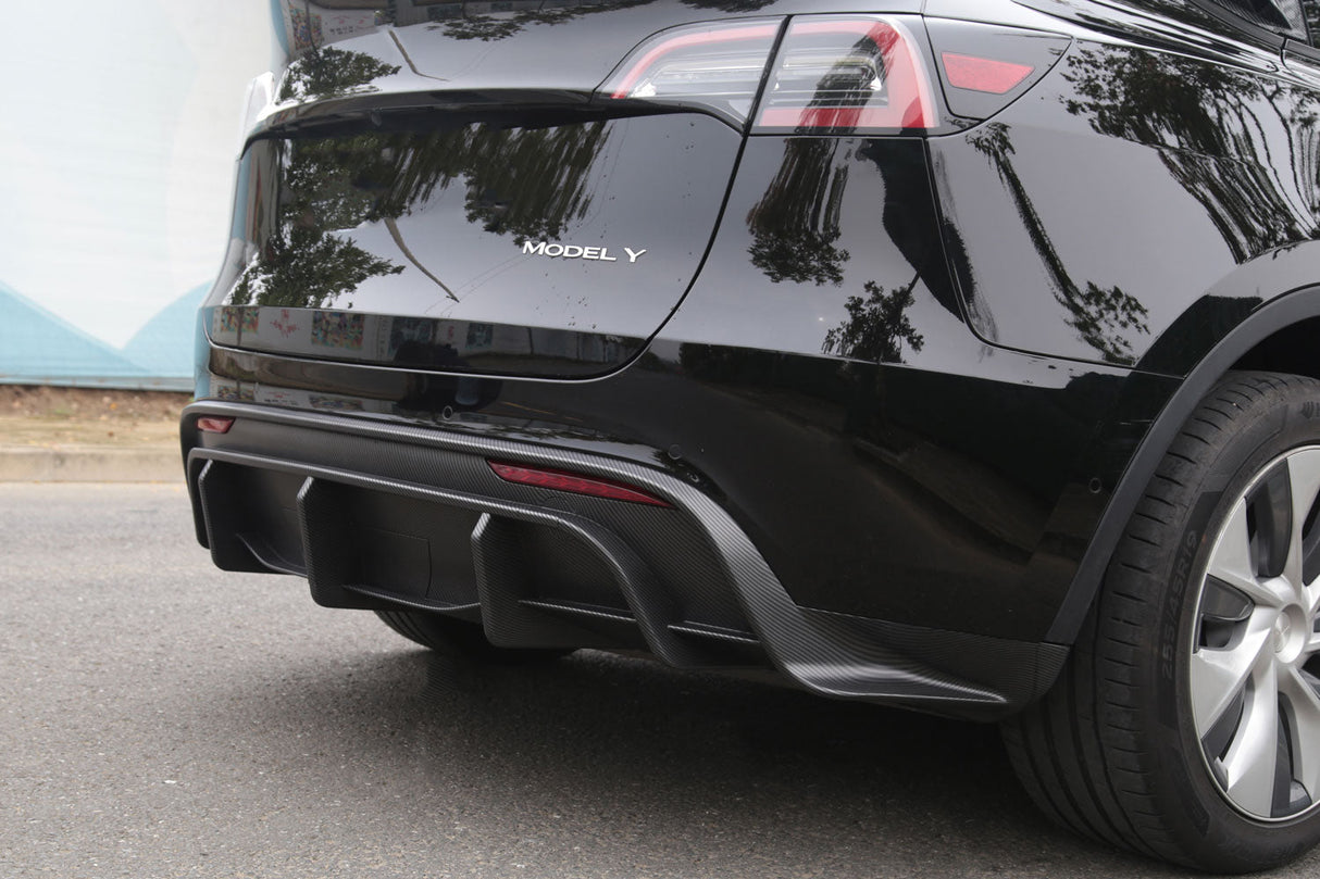 (Patented ABS) For 17-24 Tesla Model Y Upgrade Rear Diffuser