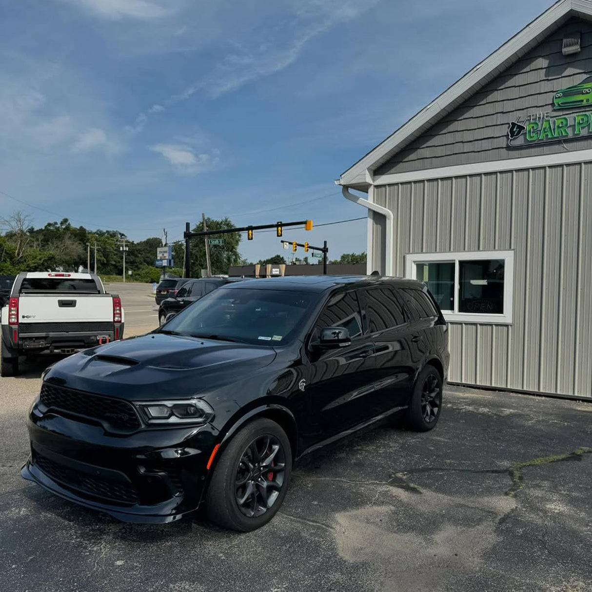 (Patented ABS) For 21-25 Dodge Durango 3pcs Front Bumper Lip